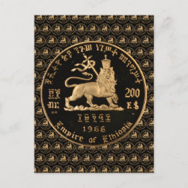 Lejon om Judah - Etiopiens imperium - vykort