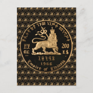 Lejon om Judah - Etiopiens imperium - vykort