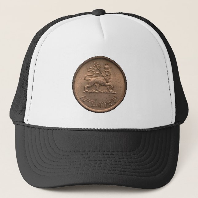 Lejon om Judah - Haile Selassie - Trucker Cap Last Keps (Framsida)