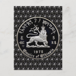 Lejon om Judah - Jah Rastafari - vykort