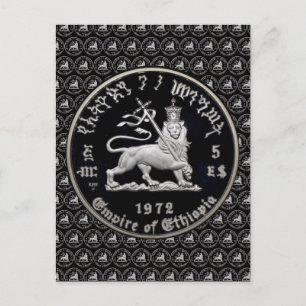 Lejon om Judah - Jah Rastafari - vykort