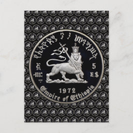 Lejon om Judah - Jah Rastafari - vykort