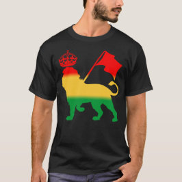 Lejon om judah - Jamaica Färg T Shirt