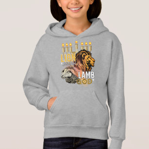 Lejon om Judah Lamb of God Girl's Hoodie T Shirt