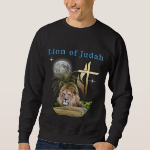 Lejon om Judah Lång Ärmad Tröja