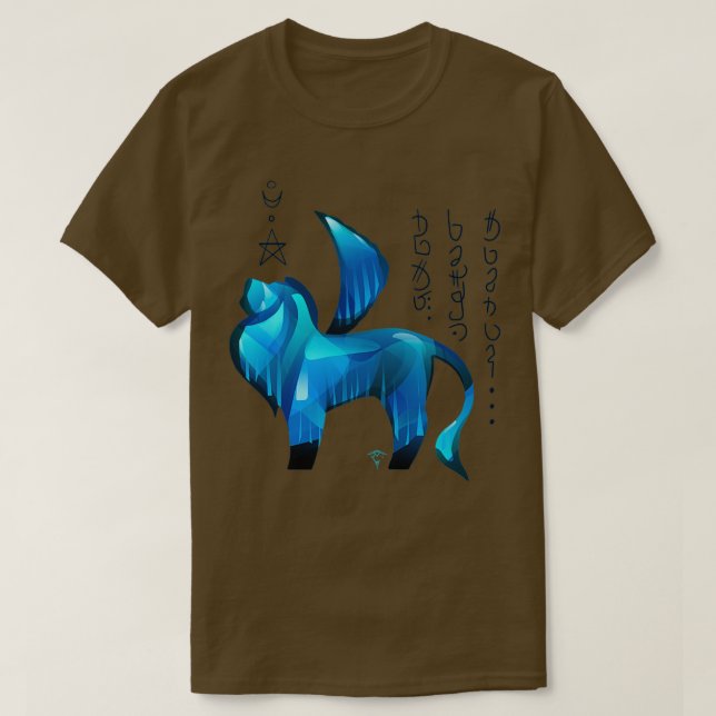 Lejon om Judah T Shirt (Design framsida)