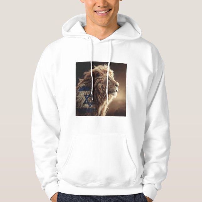 Lejon om Zion hoodie (Framsida)