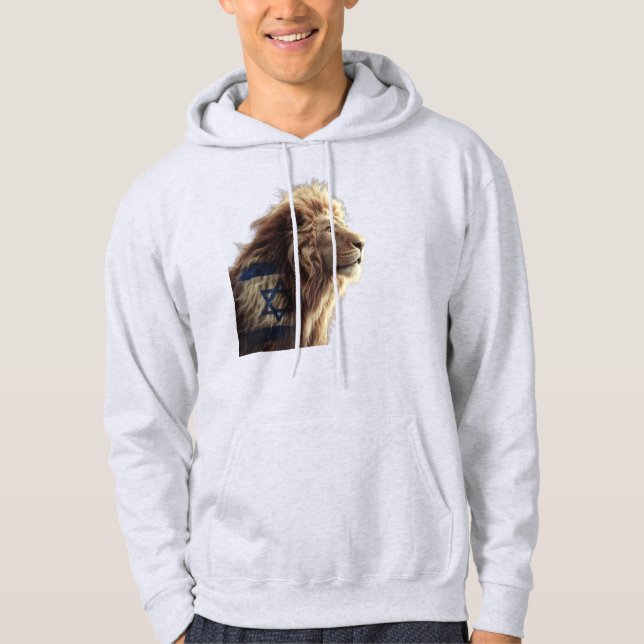 Lejon om Zion hoodie (Framsida)