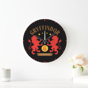 LEJON ordgrafik för GRYFFINDOR™-Dubbla Stor Klocka