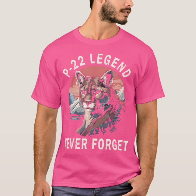 Lejon P22 Legend La California Exotic Anim T Shirt (Framsida)