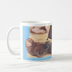 Lejon på arbetsplatsen Mugg
