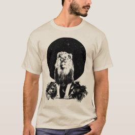 Lejon på natten t shirt