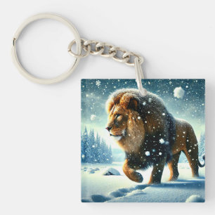 Lejon på vinter