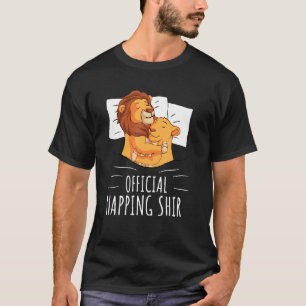 Lejon Pajamas Officiell Napping Animal T Shirt