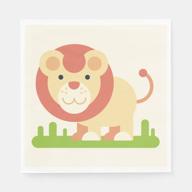 Lejon Pappersservett (Framsidan)