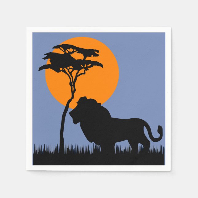 Lejon Pappersservett (Framsidan)