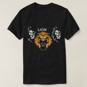 Lejon perfekt för T-shirt Älskare