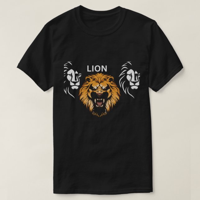 Lejon perfekt för T-shirt Älskare (Design framsida)