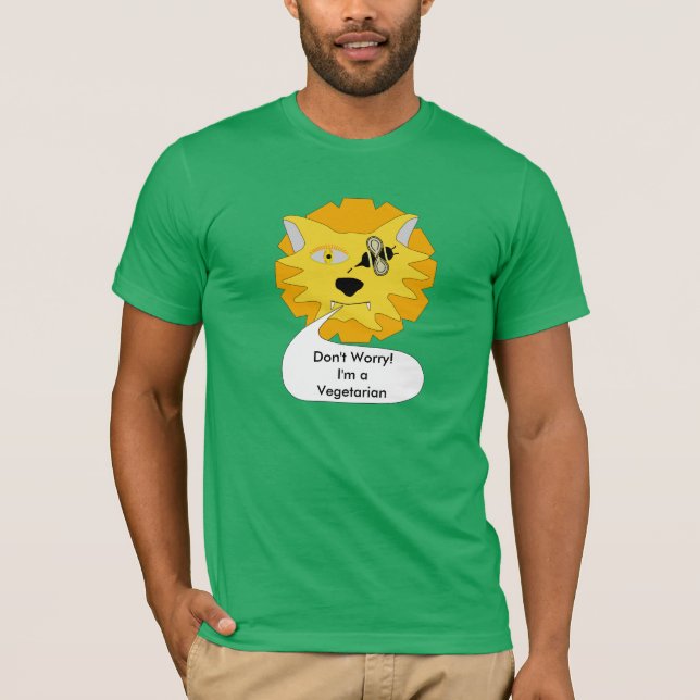 Lejon personlig för ögabi tee shirt (Framsida)