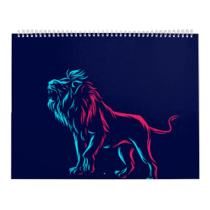 Lejon popkonst kalender