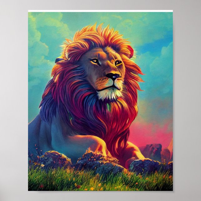 Lejon Poster (Framsidan)