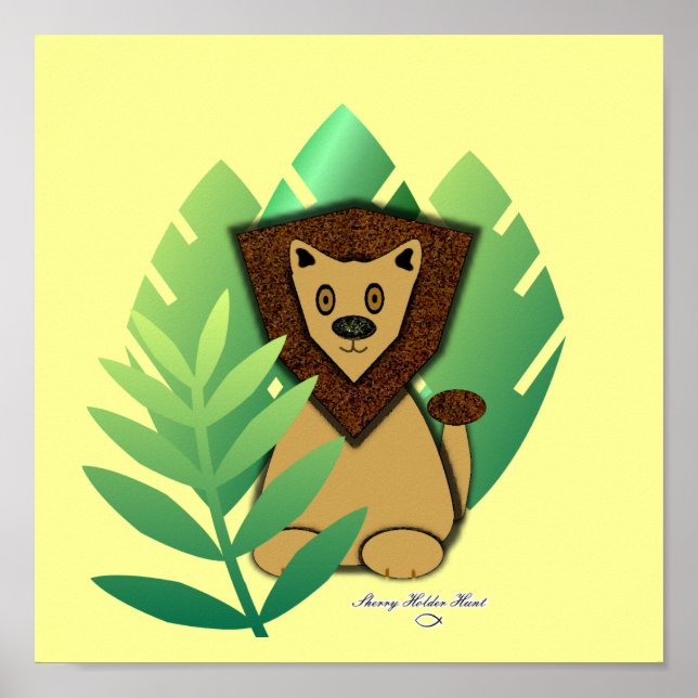 Lejon Poster (Framsidan)