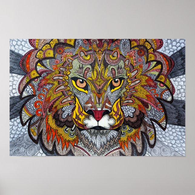 Lejon Poster (Framsidan)
