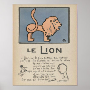 Lejon Poster