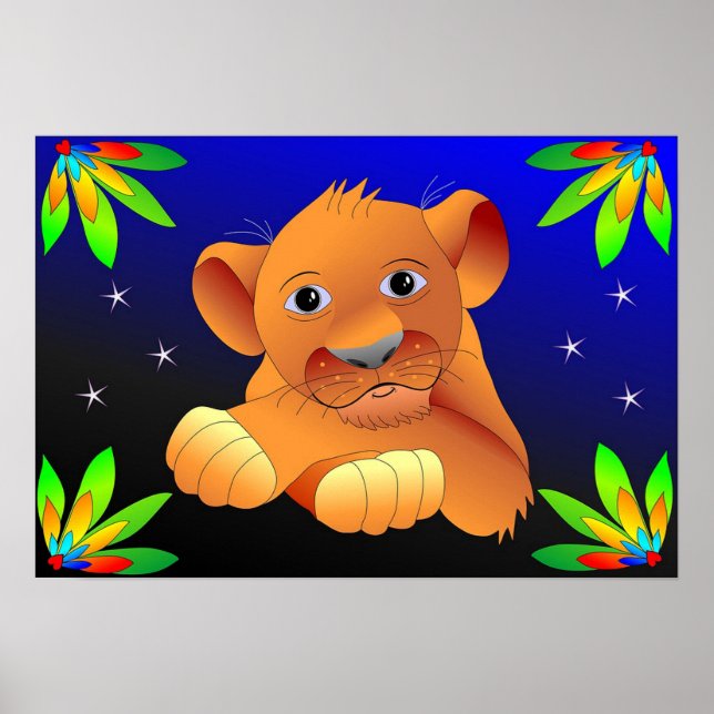 Lejon Poster (Framsidan)