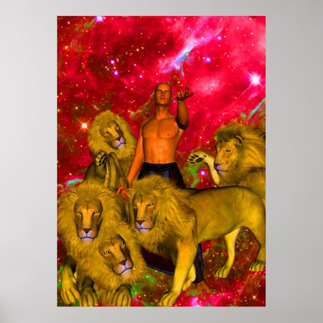 Lejon Poster (Framsidan)