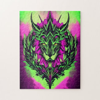 Lejon Pussel med våtfärg - 252 Delarare