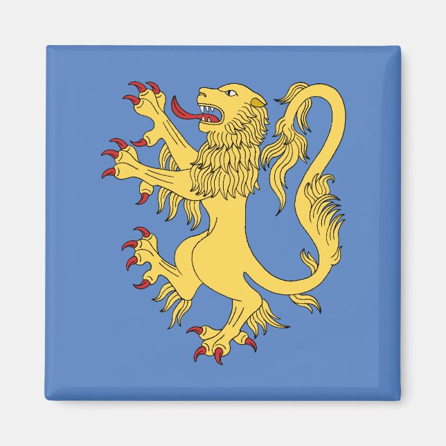 Lejon Rampant Magnet (Framsidan)