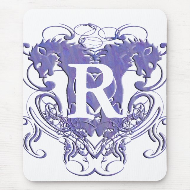 Lejon Rampant Renaissance Bröllop Musmatta (Framsidan)