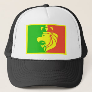 Lejon Rasta Reggaeflagga Keps