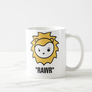Lejon RAWR-mugg Kaffemugg
