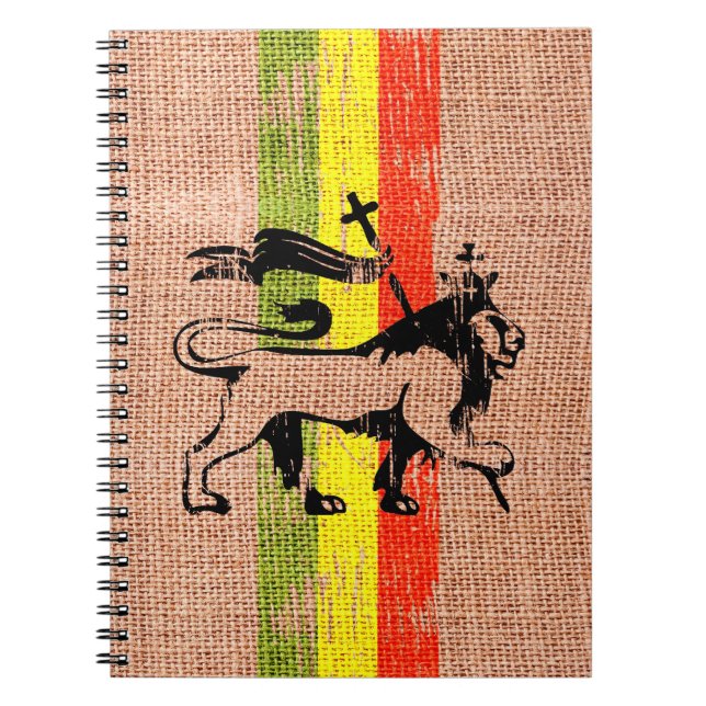 Lejon Reggae Anteckningsbok (Framsidan)
