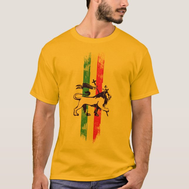 Lejon Reggae Tee Shirt (Framsida)