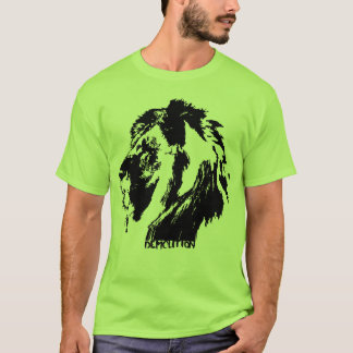 Lejon rivning t-shirt