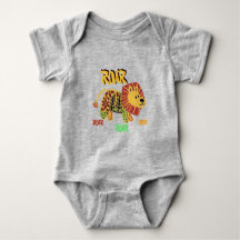 Lejon Roar Skapat av Mamma & pappa T-Shirt