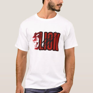 Lejon roll: En Vintage design T Shirt