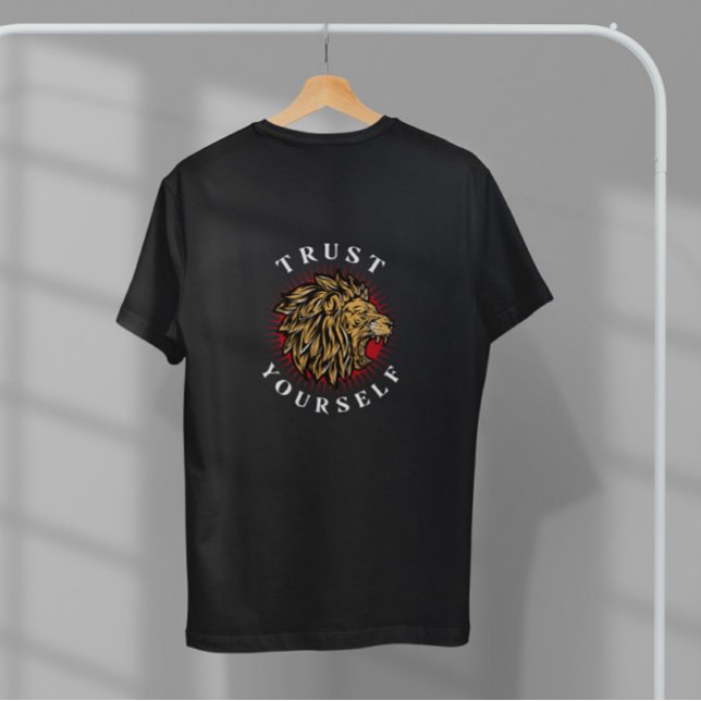 Lejon rotationsförtroendeoffert t shirt (Skapare uppladdad)