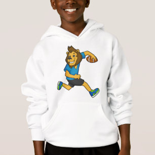 Lejon rugby-spelare t shirt