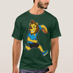 Lejon Rugby-spelare T Shirt