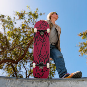 Lejon rullningskort - Anpassningsbar Färg Mini Skateboard Bräda 18,5 Cm