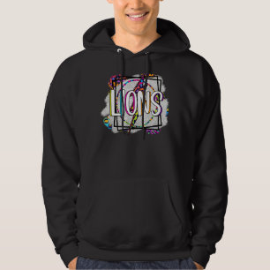 Lejon School Sportfantast Team Spirit Mascot Hoodie