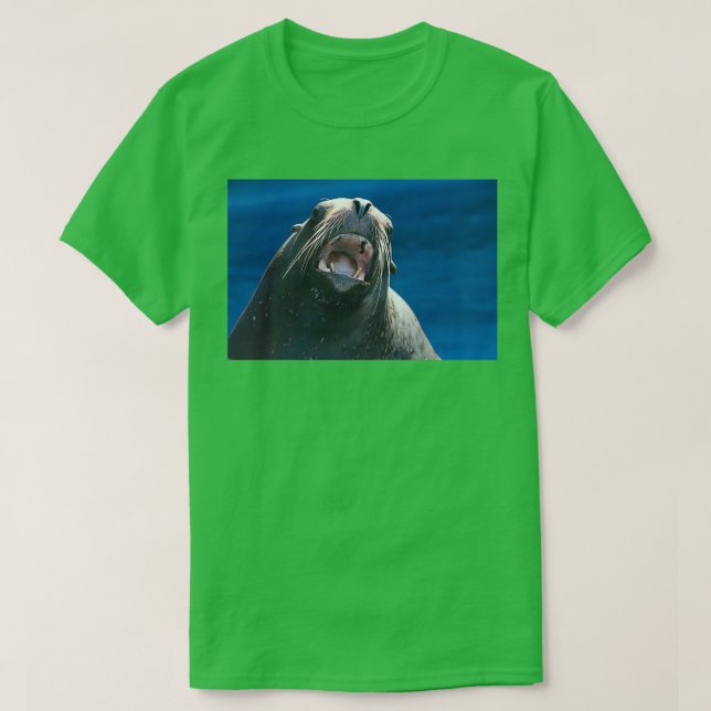 Lejon Sea Classic Trt T Shirt (Design framsida)