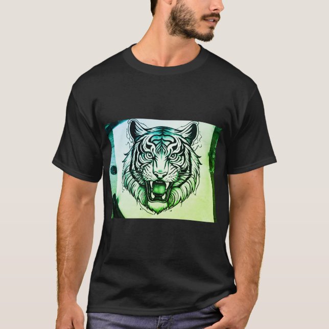"Lejon själ: fetstil och fruktlös" "Styrka oblekt T Shirt (Framsida)