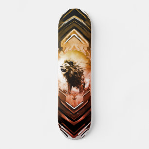 Lejon själ mini skateboard bräda 18,5 cm