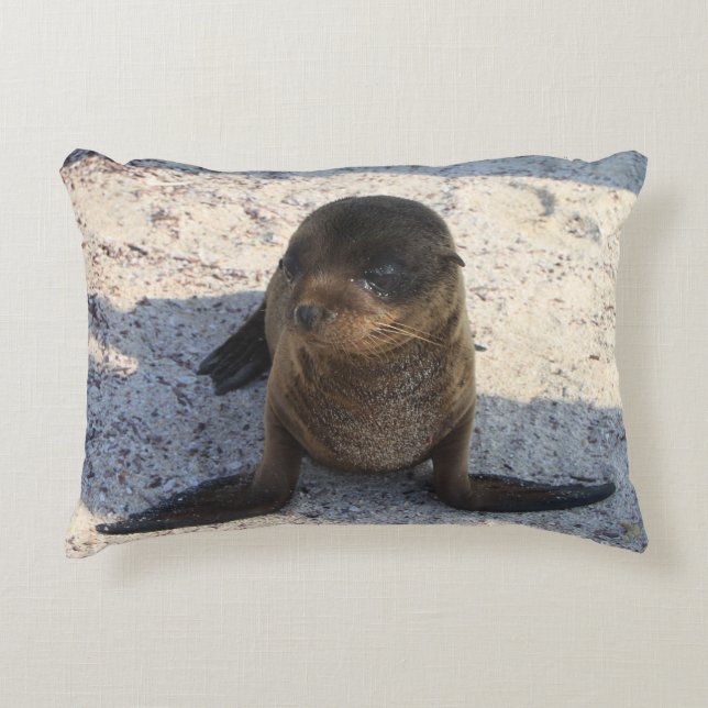 Lejon sjö prydnadskudde (Framsidan)