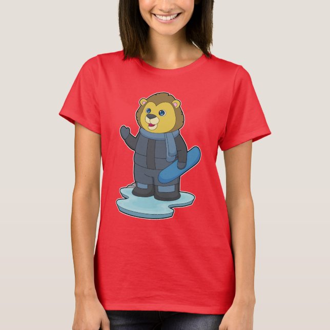 Lejon smittoplanta t shirt (Framsida)